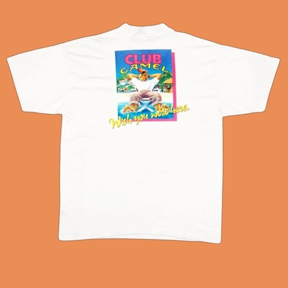 90s VINTAGE T SHIRT CAMEL CIGARETTE T - Picture 1 of 1